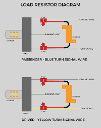 Led turn signal load resistor wiring diagram (stop/turn signal). Switchback Led Turn Signals On 5th Gen 4runner Step By Step Install