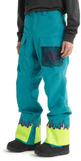 Analog Mortar Ski Snowboard Cargo Pants L Green Blue Slate