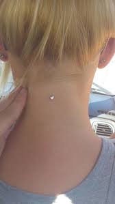 7 Piercing Ideas For Working Women To Look Classy And Fashionable After Work Unique Body Piercings Dermal Piercing Chest Neck Piercing