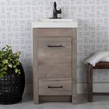 Check out our list of 20 amazing small bathroom vanities that more than make up for their small size with big style! 18 Inch Vanities You Ll Love In 2021 Wayfair