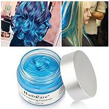 Amazon Com Hailicare Blue Hair Wax 4 23 Oz Professional Hair Pomades Natural Matte Hairstyle Max For Men Women Hair Wax Hair Pomade Professional Hairstyles