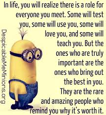 Minion quotes are perfect for cheering you up when you feel down, or for having a giggle with your friends. Pin By Kalliope Damala On Quotes Funny Picture Quotes Funny Minion Quotes Friends Quotes