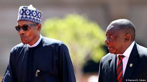 Other articles where cyril ramaphosa is discussed: Nigeria S President Buhari Visits South Africa Amid Tensions Over Xenophobia Africa Dw 03 10 2019