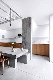 2 Betong Og Tre I Skjonn Forening Kitchen Interior Design Modern Minimalism Interior Home Decor Kitchen