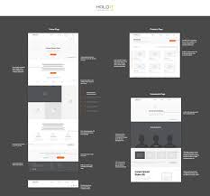 Hold It Wireframe Annotation Wireframe Website Web Design Quotes Web Layout Inspiration