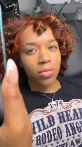 I created this custom shade to match her hair by mixing the colors Cinnamon  and Coco Berry. What y’all think?