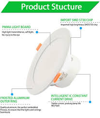 15cm 19cm high performance aluminum led downlight 12w 18w 220v spot ceiling led down light lamp indoor lighting warm led down lights indoor lighting downlights