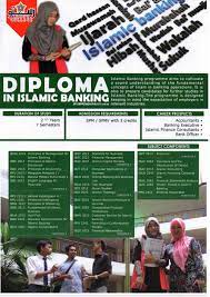Maybe you would like to learn more about one of these? Diploma In Islamic Banking Restu International College