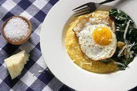 Polenta With Parmesan And Olive Oil Fried Eggs Recipe Recipe Egg Recipes Vegetarian Recipes Polenta