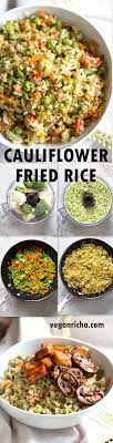 Cauliflower Fried Rice Easy 1 Pot Fried Rice No Grains Low Carb So Fluffy And So Good Vegan Glutenfree Grainfre Healthy Recipes Food Vegetarian Recipes