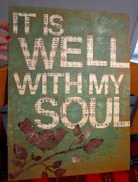 It Is Well With My Soul Lovely Way To Display Favorite Hymn Lyrics Crafts It Is Well With My Soul Words