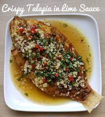 1 sudu besar jus lemon. Cara Masak Ikan Talapia Garing Bersos Limau Sedap Hingga Menjilat Jari
