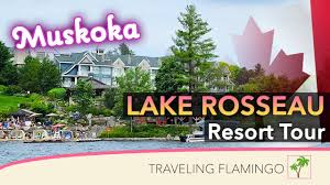 A spacious second bedroom featuring two queen size beds and a big window with a panoramic view of lake rosseau. Jw Marriott Lake Rosseau Muskoka Resort Tour Youtube