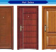 High Quality Steel Wooden Armored Doors Exterior Doors Iron ...