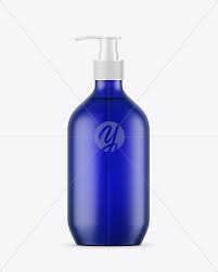 Download Frost Blue Liquid Soap Bottle With Pump Mockup In Bottle Mockups On Yellow Images Object Mockups PSD Mockup Templates