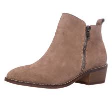 Black Booties With Brown Heel Pin On Ladies Boots