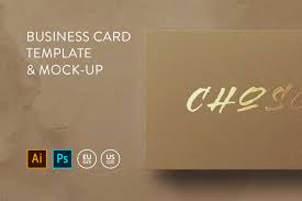 Free stylish stationery branding mockup is a minimal yet simple mockup by graphic crew. Business Card Template Mock Up 50 In Business Card Templates On Yellow Images Creative Store