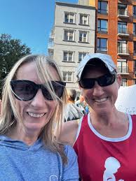 I got to spend last weekend in the city with my sister for the NYC  marathon. She ran for St. Jude to commemorate Shane completing his leukemia  treatment last July. (We never