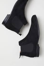 Free shipping & returns available. Chelsea Style Boots Black Faux Suede Men H M Us Boots Outfit Men Black Chelsea Boots Chelsea Boots