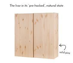 They have cut out a section in the centre of the doors to accommodate the cane webbing and then added some stylish hairpin legs underneath to raise the unit up a bit. 10 Hacks To Elevate The Ikea Ivar From Average To Freaking Awesome Posh Pennies