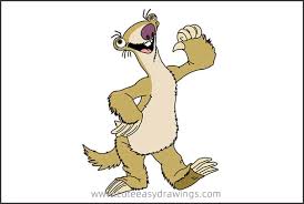 Maybe you would like to learn more about one of these? How To Draw Sid The Sloth Step By Step Cute Easy Drawings