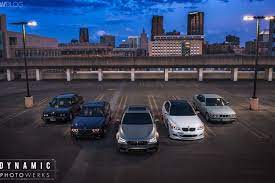 All Five Bmw M5 Generations Photoshoot Bmw M5 Bmw Photoshoot