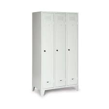 Spind Mit Fussen 1200 X 500 X 1800 Mm 3 Abteile Ps75565 Gtardo De Spind Garderobe Schrank Garderobenschrank