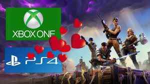 Ps4 Och Xbox One Spelare Mottes For Forsta Gangen I Fortnite
