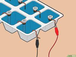 4 Ways To Make A Homemade Battery Wikihow Battery Homemade Conductive Materials