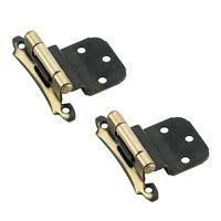 self closing face mount cabinet hinges