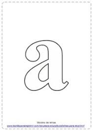 Alfabeto en mayúsculas, minúsculas y/o cursiva en tamaño. Letras A Para Imprimir Pdf Para Colorear Y Aprender