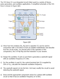 The 555 timer ic is a very cheap, popular and useful precision timing device which can act as either a simple timer to generate single pulses or long time delays, or as a. The 555 Timer Ic Is An Integrated Circuit Chip Used Chegg Com