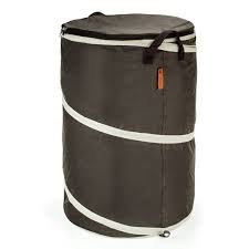 Four years later, these nursery storage bins still are in tact. Brown Cream Pop Up Laundry Bin With Zipped Lid