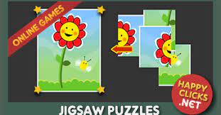 Never lose a puzzle piece again! Online Puzzle Games For 3 4 5 Year Old Kids Flower