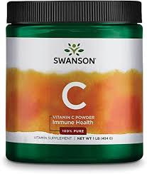 What's the best vitamin c? Amazon Com Swanson Vitamin C Powder 100 Pure Ascorbic Acid Immune System Support Skin Health Cardiovascular Health Antioxidant Supplement 1000 Mg Per Serving 1 Lb 454 G Health Personal Care