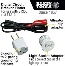 Use ordinary 2 prong tester. Buy Klein Tools Digital Circuit Breaker Finder With Gfci Outlet Tester Et310 Circuit Breaker Finder Accessory Kit Circuit Breaker Leads Circuit Breaker Adapters Klein Tools 69411 Online In Indonesia B08mg1lzjs