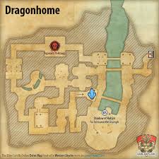Eso Dragonhome Delve Map With Skyshard And Boss Location Game Maps Com Combine 10 skyshards to create a sky crystal.