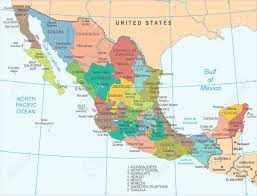 ___ administrative map of mexico. Mexico Map Detailed Vector Illustration Royalty Free Cliparts Vectors And Stock Illustration Image 89017111