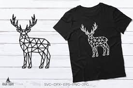 Download Deer Svg Deer Silhouette Forest Animals Svg Geometric Animal 1380864 Cut Files Design Bundles