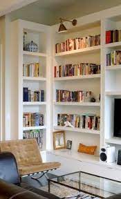 Thus, you will have a bookshelf near your reading place. 35 Corner Bookshelf Design Ideas Bookshelf Design Corner Bookshelves Home Decor