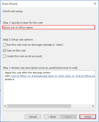 How To Block Out Of Office Reply Emails In Outlook