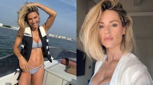 Michelle Hunziker torna in Riviera Romagnola: il bikini di fine estate è  micro col tanga tagliato