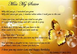 Missing My Sister In Heaven Quotes Sister Poems I Miss My Sister Sister Poems Birthday