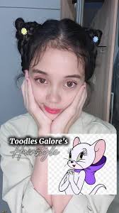 Toodles Galore’s hairstyle🍭 hope u guys like it 🫶🏻💕 . . . . #tutorial  #hairstyle #fyppppppppppppppppppppppp #toodlesgalore #tomandjerry #explorer  #holidays #hairtutorial #reels__tiktok #videoviral ...
