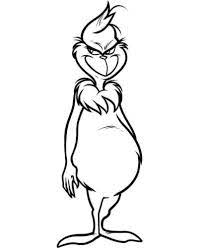 The furry green creature is an excellent subject for coloring pages for kids to explore their artistic skills to recreate the unusual coloration. 25 How The Grinch Stole Christmas Coloring Pages Printable
