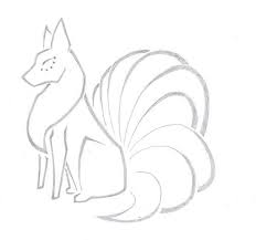 Nine Tailed Fox By Angelofwolves13 On Deviantart Fox Drawing Fox Art Nine Tailed Fox
