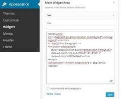 Kalau anda mau meluangkan waktu dan tenaga, kini anda bisa menghasilkan uang secara daring (online). Cara Pasang Iklan Google Adsense Di Wordpress