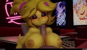 FNIA Chica Blowjob and titsjob - ThisVid.com