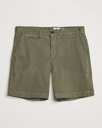 Morris Jeffrey Short Chino Shorts Olive at CareOfCarl.com