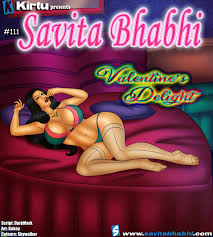 Savita Bhabhi Episode 111 - Valentines Delight • Kirtu Comics